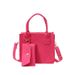 Women's Bags Three Piece Diamond Shaped Indentation Casual Underarm Women's Bag Fresh And Fashionable Casual Hand Held Crossbody Small Square Bag_viptrois.com