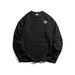 Men's Clothing Wear American Fashion Brand 2025 Autumn New Textured Sweatshirt Men's Round Neck Top Pullover Jacket_viptrois.com