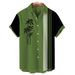 Men's Clothing Summer New Style Plus Size Men's Casual Slim Fashion 3D Printed Short Sleeve Shirt, Men's Shirt_viptrois.com
