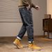 Large Size Men's Spring And Autumn Trendy Brand Elastic Waist Sports Jeans Men's Fat Dominated Men's Jeans_viptrois.com