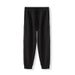 Men's Heavyweight Fleece Jogger Pants - Silver Fox Fleece Lined, Relaxed Fit, Elastic Cuff, Adjustable Waistband, Winter Warm Sweatpants_viptrois.com