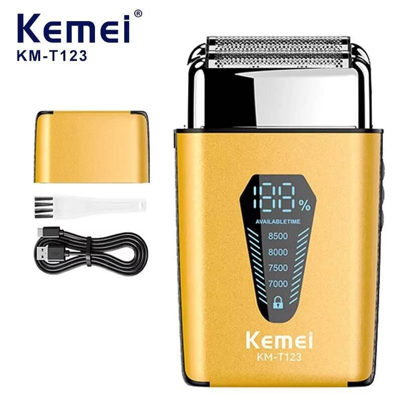 Professional Electric Hair Clipper Mini Shaver For Men 100% Kemei_viptrois.com
