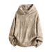 Loom Cross-Border Hooded Sweatshirt For Men, Sand Dune Wasteland Style, Distressed With Holes, Irregular Beggar Design, Cool_viptrois.com