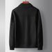 Men's Clothing Men's jacket slightly wide wool lapel workwear short jacket light luxury casual double sided wool coat trend_viptrois.com