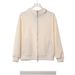 Unisex Heavyweight Fleece-Lined Hooded Jacket, High Neck Zip-Up, 420g Warm Winter Coat, Loose Fit Casual Outerwear_viptrois.com