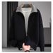 Casual Retro Barn Color-Block Turn-Down Collar Knitted Cardigan Men's Spring And Autumn Lazy Style Striped Zipper_viptrois.com
