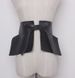 Song Qian and Tang Yixin's same style pu leather girdle for women, wide, simple, decorative, ultra-wide belt, waist-slimming belt_viptrois.com