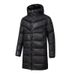 Men's Clothing Winter Hooded Long Padded Jacket Men's Warm Long Coat Casual All-in-one Youth Over The Knee Down Padded Jacket_viptrois.com