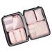 Travel Storage Bag Fashion Twill Suitcase Clothes Storage Bag Travel Underwear Storage Bag_viptrois.com