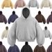 Men's Cropped Hooded Sweatshirt With Raglan Sleeves - Winter Fleece-Lined Pullover, Relaxed Fit, Eggshell Fleece Lining, Casual Streetwear For Youth_viptrois.com