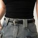 New Style Korean Version Student Ins Women's Fashion Belt Versatile Decorative Jeans Casual Simple_viptrois.com