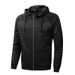 Men's Athletic Hoodie Zip-Up - Slim Fit Workout Jacket With Jacquard Pattern, Lightweight Running Top For Gym & Casual (Gray/Black/Blue, XL-8XL)_viptrois.com