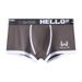 Pulse Men's Pure Cotton Youth Casual Boxer Briefs Four-Corner Underwear European And American Hot-Selling Exclusive_viptrois.com