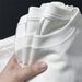 Men's T-Shirt Summer Cotton Tops Women Solid Color Blank T-Shirts Round Neck Short Sleeve Couple White Top Tees_viptrois.com