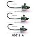 Fish Lead Head Anti-Hooking Lure 3.5g 5g 7g Soft Bait Jig Hook_viptrois.com