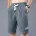 Men's Clothing Ice Silk Shorts Men's Casual Shorts Men's Trendy Men's Outer Wear Loose Five Point Summer Style Thin Versatile Large Pants_viptrois.com