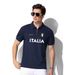 Five-star Half-zipper Polo Shirt, Football Fan Commemorative T-shirt_viptrois.com