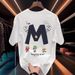 Men's Clothing Short Sleeved T Shirt Men's Summer 2025 New Style Trend Simple Half Sleeved Top Loose Casual_viptrois.com