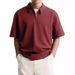 Men's Clothing Casual Zipper Tops Comfortable And Breathable Lapel Polo Shirts_viptrois.com