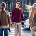 High-end Men's Hair T-piece Worsted Semi-turtleneck Sweater Men's Machine Washable Knitted Bottoming Shirt Men's Clothing_viptrois.com
