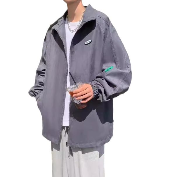 Spring And Autumn Rascal Handsome Coat Men's Ins High Street Trendy Brand Harajuku Style Trendy Loose Jacket_viptrois.com