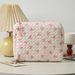 Women's Bags New Bow Makeup Bag Large Capacity Clutch Handbag Toiletry Bag Female Cosmetics Lipstick Storage Bag_viptrois.com