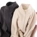 360GSM Retro Cotton Zip-Up Jacket Men's Stand Collar Oversized Casual Sweater In Future Gray, Wine Red, Navy & Black Y2K Streetwear Essential_viptrois.com