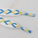 Shoelace 1cm Wide Flat Color Cross Terylene Cotton Shoelace All Tide Flow Fitting_viptrois.com