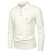 Loom 2022 Autumn New Men's Pocket Decorated Turn-Down Collar Workwear Knitted Raglan Sleeve Slim Fit Sweater YM141_viptrois.com