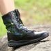 Light Combat Boots Outdoor Tactical Boots Black Combat Boots_viptrois.com