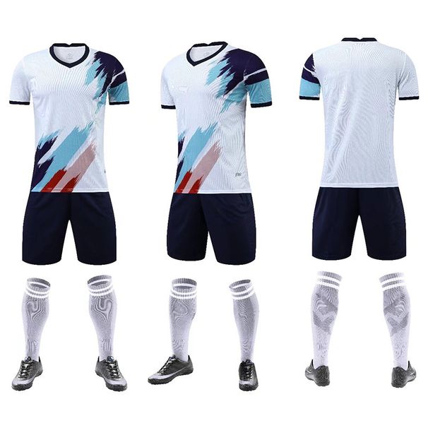 Men's Clothing primary school student jersey children's football sports printing training suit cross-border football suit suit men's short sleeve_viptrois.com