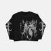 Men's Clothing American Retro Niche Design Sweater Autumn And Winter New Trendy Brand Pullover Round Neck Knitted Sweater Jacket_viptrois.com