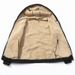 Men's Clothing Men's Fleece-Lined Hooded Zip-Up Sweatshirt - 100% Cotton Sherpa-Lined Jacket With Ribbed Hem, Winter Warm Pullover (Black, Dark Gray)_viptrois.com