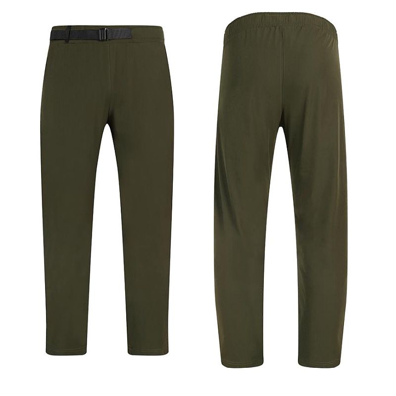 Men's Clothing Casual Sports Trousers Thin Quick-Drying Pants Breathable Outdoor Cycling Mountaineering Pants High Straight_viptrois.com
