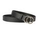 double-circle buckle belt for women, fashionable and simple women's ins style wide belt _viptrois.com