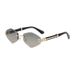 Diamond Metal Accessories Frameless Trimmed Sunglasses Sunglasses For Men And Women High End Fashion_viptrois.com