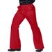 Men's Stretch Retro Flare Pants - Comfortable High Waist Cotton Blend Trousers For Casual & Outdoor Wear_viptrois.com
