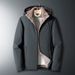Men's Fleece-Lined Winter Coat – Heavyweight Polyester Shell With Detachable Hood (M-8XL, Business-Casual Versatility, Extended Sizing)_viptrois.com