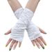 Halloween Beggar Black Ripped Punk Dark Cosplay Costume Accessories Gloves_viptrois.com