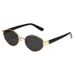 Women's High-End Metal Sunglasses - Fashion Oval Small Frame (Trendy Photo-Friendly Glasses)_viptrois.com