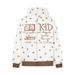 American Style Polka Dot Letter Embroidered Hoodie For Men And Women 2025 Autumn Winter New Loose Casual Top_viptrois.com