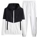 Men's Clothing Sports suits for men, new spring and autumn sweatshirts, running casual sportswear suits, men and women couples' jackets and clothes_viptrois.com