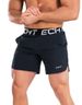 Men's summer workout featured waistband fitness and bodybuilding pants training running sports casual shorts_viptrois.com