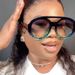 Women's Sunglasses Oversized Frame Toad Shaped Sunglasses Double Beam Double Beam Fashion Contrast Color Sunglasses Ins Net Celebrity Sunglasses_viptrois.com