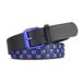 Popular square bead women, fashionable needle buckle decoration, pyramid inlay, wide belt for women_viptrois.com