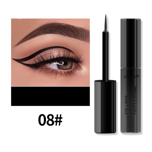 Julystar Halloween Beauty Makeup Colorful Waterproof Oil proof Non smudging eyeliner Pen_viptrois.com