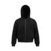 Solid Color Deconstructed Hooded Cardigan Sweatshirt Men's Autumn Street Style Loose Casual Versatile Double-Zip Hoodie_viptrois.com