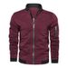 Spring And Autumn Men's Jacket Korean Version Of The Trend Loose Fat Autumn And Winter Casual Baseball Jacket Men_viptrois.com