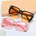 New Modern Square Frame Rice Nails Men And Women Retro Fashion Sunglasses Cross Border Personality Sunglasses_viptrois.com