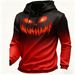 Pure 2025 European And American Halloween Men's Cross-Border New Ghost Face Trendy Print Christmas Series Hooded Sweatshirt_viptrois.com
